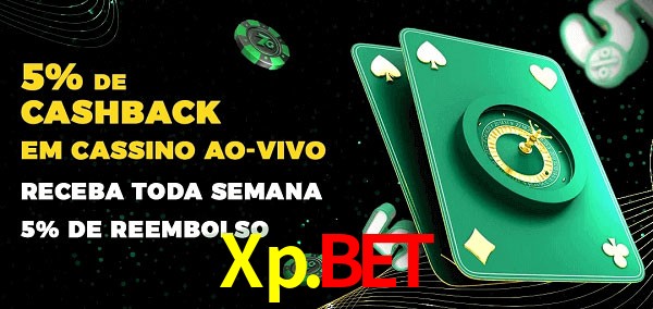 Promoções do cassino ao Vivo Xp.Bet
